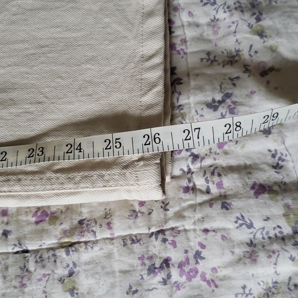 Sezane LE CROP Jeans mottled Ecru 38/6 - Picture 10 of 11